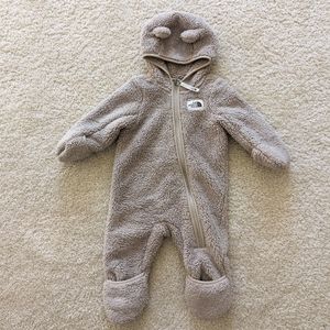 Northface Baby Bear Fleece Winter Bunting One Piece